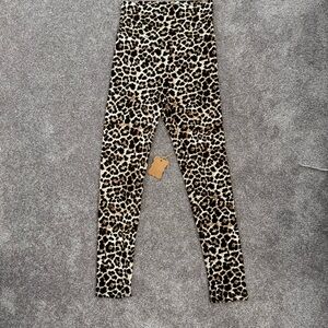 Leopard Print Leggings Small